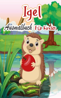 Igel Ausmalbuch Für Kinder