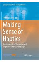 Making Sense of Haptics