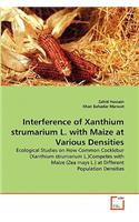 Interference of Xanthium strumarium L. with Maize at Various Densities