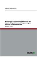 A Controlled Experiment for Measuring the Impact of Aspect-Oriented Programming on Software Development Time