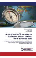 southern African secular variation model derived from satellite data