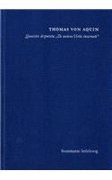Quaestio Disputata de Unione Verbi Incarnati (Uber Die Union Des Fleischgewordenen Wortes)