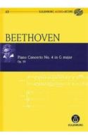 Beethoven - Piano Concerto No. 4, Op. 58 in G Major: Eulenburg Audio+score Series, Vol. 63