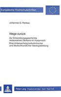 Wege Zurueck