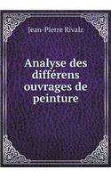 Analyse des différens ouvrages de peinture