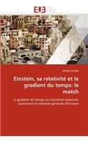 Einstein, Sa Relativité Et Le Gradient Du Temps