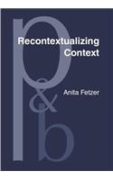 Recontextualizing Context: Grammaticality Meets Appropriateness