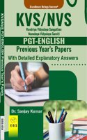 KVS/NVS PGT English Teacher Recruitment Exam Previous Year's Papers With Detailed Explanatory Answers