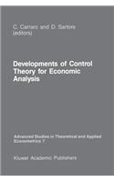 Developments of Control Theory for Economic Analysis