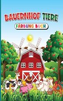Bauernhof Tiere Färbung Buch
