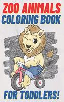 Zoo Animals Coloring Book For Toddlers