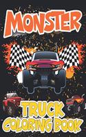 Monster Truck Coloring Book