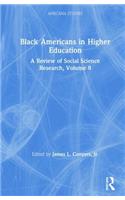 Black Americans in Higher Education