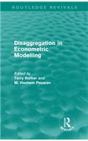 Disaggregation in Econometric Modelling (Routledge Revivals)