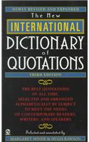 The New International Dictionary of Quotations,3rd Edition