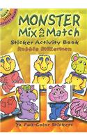 Monster Mix and Match Sticker Activity Book