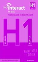 SMP Interact for GCSE Teacher's Guide to Book H1 Part A Pathfinder Edition