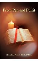 From Pen and Pulpit