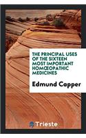 Principal Uses of the Sixteen Most Important Homoeopathic Medicines