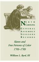 North Carolina General Assembly Sessions Records