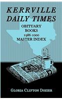 Kerrville Daily Times Obituary Books, 1986-2000, Master Index