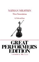 3 Transcriptions: Violin and Piano(English)