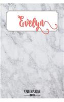 Evelyn 4 month Planner Undated