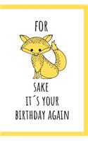 Happy Belated Birthday