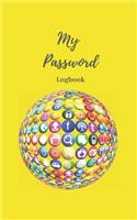 My Password Logbook: Personalized Journal & Organizer With Alphabetical Tabs(8 Journal with Love Book)