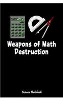 Weapons Of Math Destruction Science Notebook
