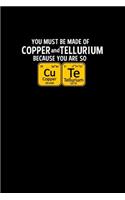 Mad eof Copper And Tellurium