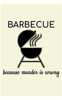 Barbecue Because Murder Is Wrong