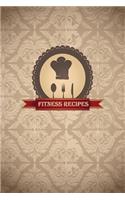 Journal Book to Write In Fitness Weight Loss Recipes Personilzed Empty Cookbook Gift for Special Recipes