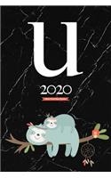 2020 Sloth Tribe Diary Planner