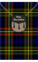 Clan MacLellan Tartan Journal/Notebook