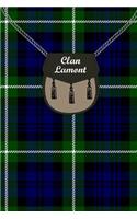 Clan Lamont Tartan Journal/Notebook