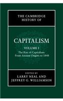 Cambridge History of Capitalism, Volume 1