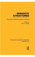 Semantic Structures (RLE Linguistics B: Grammar)