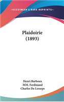 Plaidoirie (1893)