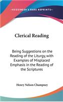 Clerical Reading