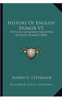 History of English Humor V2