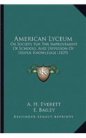 American Lyceum