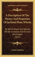 A Description Of The Theory And Properties Of Inclined Plane Wheels