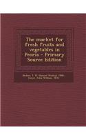 The Market for Fresh Fruits and Vegetables in Peoria - Primary Source Edition