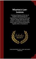 Wharton's Law-Lexicon