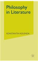 Philosophy in Literature