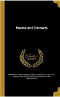 Poems and Extracts