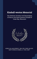 Kimball-weston Memorial