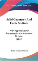 Solid Geometry and Conic Sections