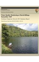 Water Quality Monitoring at Marsh-Billings- Rockefeller NHP: Northeast Temperate Network 2011 Summary Report